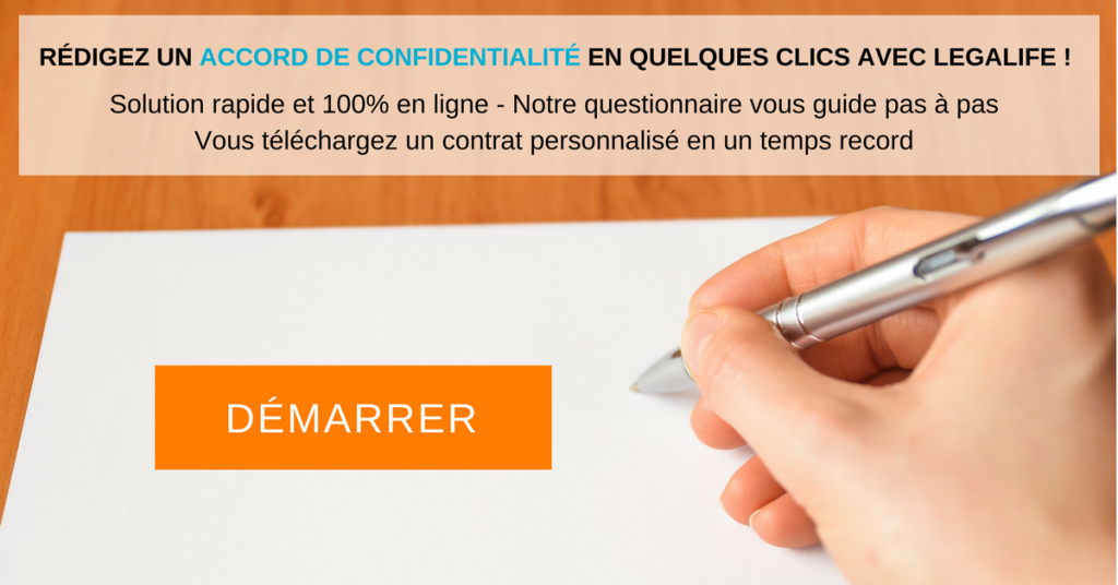Pourquoi signer un accord de confidentialité (NDA) ? - LegaLife